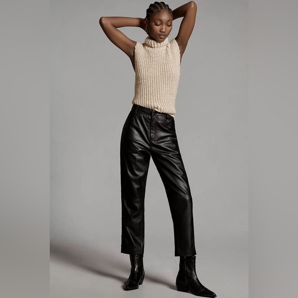 NWT! Anthropologie Pilcro Turtleneck Sweater Vest - Size Medium 🏈 - Picture 2 of 8